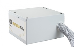 [MPE-7506-ACAG-GUS] Fuente De Poder Cooler Master 750w / Blanco / Mwe V3 Atx 3.1 / 80plus Gold Certificada / No Modular