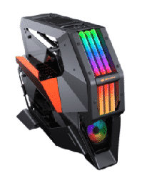 [Dim-30608] GABINETE PARA GAMING COUGAR CONQUER 2 RGB CRISTAL TEMPLADO FULL TOWER