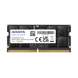 [p-AD5S480016G-S] SODIMM ADATA DDR5 16GB PC5-38400 4800MHZ CL40 260PIN 1.1V AD5S480016G-S