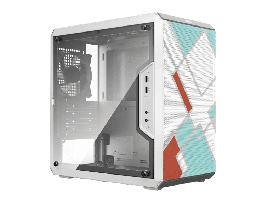 [Dim-MCB-Q300L-WANN-SRE] Gabinete Cooler Master MasterBox Q300L Retro con Ventana RGB ( Cesar Costa Papa Soltero Limited Edition)