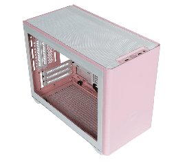 [Dim-MCB-NR200P-QCNN-S00] Gabinete Cooler Master MasterBox NR200P Color con Ventana MiniITX/DTX Rosa/Blanco MCB-NR200P-QCNN-S00