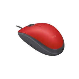 [910-006755] Mouse Logitech M110 Optico Usb 1,000 Dpi Silent Red (910-006755)
