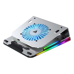 [AC-936156] Base Enfriadora Acteck Ex Be650 P/lap/ Vent+hub/rgb/negro (ac-936156)