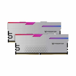 [887184018201-P] Memoria Ddr5 Predator Hermes 32gb 2x16 7200mhz Cl34 Plata Bl.9bwwr.407