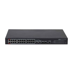 [DH-PFS4226-24ET-240] Switch Poe Administrado 24ptos 100 + 2 Ptos Gigabit(dh-pfs4226-24et-240)