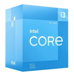 [BX8071512100F] Cpu Intel Core I3 12100f Soc 1700 12th  3.3ghz  Gen Bx8071512100f