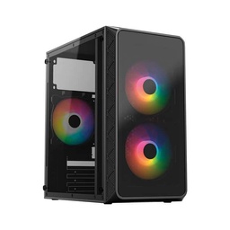 [AC-939225] Gabinete Acteck Mini Torre Doom Gi730/ 600w/ Usb 3.0/ 2.0/ 3vent/negro (ac-939225)