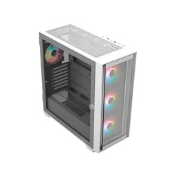 [BR-938761] Gabinete Balam Rush Full Torre Carbon 9000/usb 3.0/2.0/usb C/4 Vent/balnco (br-938761)