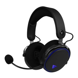 [HSB600-BK] Diadema Game Factor 2.4/bt/tipo C Sr 7.1 Rgb 18 Hrs Negro Hsb600-bk