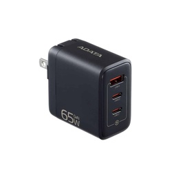 [842243033434-A] Cargador De Pared Adata Usb 65w,usb-c Negro Chargeru-0653-qcpdbk