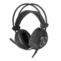 [7503027017301-X] AudÍfono Gaming Xzeal ,microfono 13 Cm, Sonido Estereo (xzhd201b)
