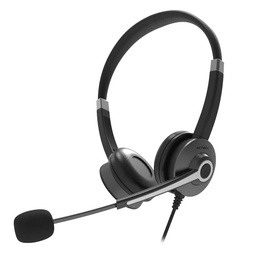 [AC-935319] Audifonos Acteck Centric Pro Hn640 Usb A+mic+cont Vol Negro (ac-935319)