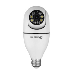 [GEC-WBUB2] Camara Wifi Getttech Tipo Bombilla 2mp Blanca Gec-wbub2