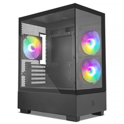 [GCM-550AC-02] Gabinete Gamer Getttech Fish Tank M-atx S/fuente (gcm-550ac-02)