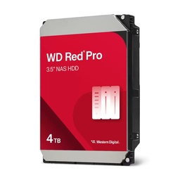 [WD4005FFBX] Disco Duro Interno Wd 4tb 3.5 256mb Sata 7200 Nas Red Pro (wd4005ffbx)