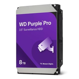 [WD8002PURP] Disco Duro Interno Wd 8tb 3.5 267 Mb Sata Cmr Purple Pro (wd8002purp)