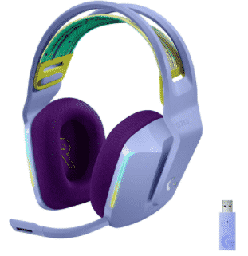 [Dim-30791] HEADSET LOGITECH G733 LIGHTSPEED WIRELESS RGB GAMING LILA 981-000889