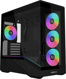 [V100RMIX] Gabinete Lian Li Vector 100r Mini Black Cristal Temp Micro-atx/mini Atx/ Mini Itx