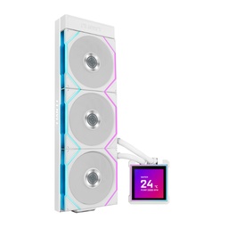 [GHS2LCDS36CW] Enfriamiento Liquido Lian Li Hydroshift Ii Lcd-s 360 Cl White Pantalla 3.4"/360mm/1700/1851/am4/am5