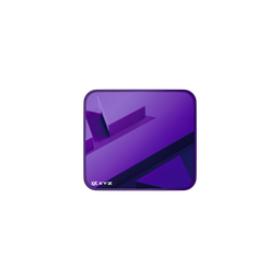[X-MP-PULSEPAD-PURPLE-L] Mouse Pad Xyz Pulsepad L 450*400mm Purple