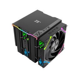 [X-AC-THERPRODUOB6] Ventilador Cpu Xyz Thermax 6 Pro Duo 600-2000rpm Argb 120*120*25mm Black