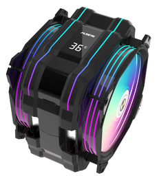 [AS.01.01.0044] Ventilador Cpu Alseye M120d Plus-w Ii 700-1900rpm Argb 145*105*160mm Black