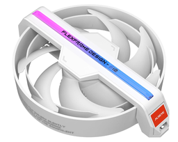 [AS.04.10.0004] Ventilador Cpu Alseye 12(dm12)-w, 600-1600rpm, 160*120*33mm, White