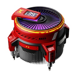 [AS.01.08.0019] Ventilador Cpu Alseye W90c-intel-r 1500-2600rpm Argb 102.3*100*90.3mm Red