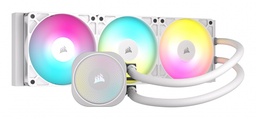 [ar-CW-9060095-WW] ENFRIAMIENTO LIQUIDO CORSAIR CPU NAUTILIUS 360 RS ARGB BLANCO 2100RPM 3FAN 360MM CW 9060095 WW