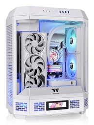 [UNC CA-1Z1-00M6WN-00 GABP4TTTOWER600W] Gabinete Thermaltake The Tower 600 Mid Tower Snow Blanco Atx Ca-1z1-00m6wn-00