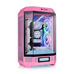 [UNC CA-1Y4-00SAWN-00 GABP4TTTOWER300BP] Gabinete Thermaltake The Tower 300 Micro Tower Bubble Pink Rosa Micro-atx Ca-1y4-00sawn-00