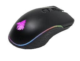 [Dim-MGU339COBRAEGW] Mouse Gamer Eagle Warrior Óptico Cobra, Alámbrico, USB, 3200DPI, Negro