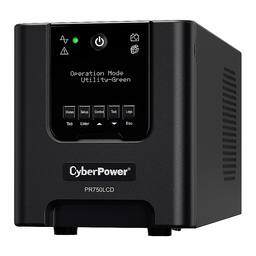 [649532602490-C] Ups/no Break Cyberpower Pr750lcd 750va/525w Onda Senoidal 6cont