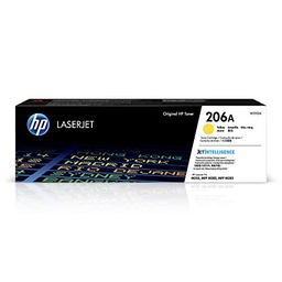 [193905265077-H] Toner                                                                                                                                                                                                                                  Hp 206a Amarillo Original 1350 Paginas (w2112a)
