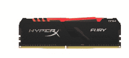 [Dim-HX430C15FB3A/8] MEMORIA RAM DDR4 8GB 3000MHZ KINGSTON HYPERX FURY RGB HX430C15FB3A/8