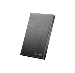 [Dim-31117] ENCLOSURE VORAGO HDD-201 NEGRO DD 2.5 SATA USB 3.0 pue