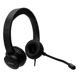 [AC-932233] Diadema Acteck Estereo 2.0 Alambrico Usb Ajus Discover Hu230 Ac-932233