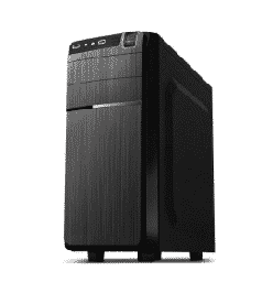 [dim-kiruna] GABINETE ACTECK KIRUNA ATX-MICRO ATX MINI ATX 500W 24 PINES NEGRO (REMATE OPEN BOX)