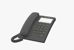 [7501487634908-P] Panasonic  Telefono Alambrico Basico Sin Memorias Negro(kx-ts500meb)