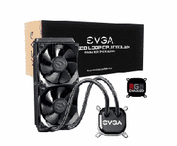 [dim-400-HY-CL24-V1] WATERCOOLING EVGA CLC 240MM AIO RGB LED PWM FANS INTEL AMD 400-HY-CL24-V1