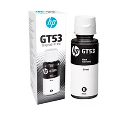 [1VV22AL] Botella De Tinta Hp Gt53 Negro Desing Jet Original De 90 Ml
