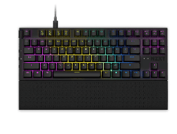 [KB-1TKUS-BR] Teclado                                                                                                                                                                                                                                                                                                                                                                                                                                                                                                                                                                                Mecanico Nzxt Tkl Rgb Sw Red Reposa MuÑecas En Bk Kb-1tkus-br