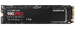 [Dim-MZ- V8P1T0B/AM] Unidad SSD Samsung 980 Pro 1tb Pcie Nvme Gen4 SSD Interno Para Videojuegos M.2 (mz-v8p1t0b)
