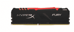 [Dim-27981] MEMORIA RAM DDR4 KINGSTON HYPERX FURY RGB 3200MHZ 16GB HX432C16FB3A/16