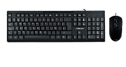 [7506215928984-A] Kit     Acteck Teclado Estandar / Mouse Alambrico Usb Negro Ac-928984