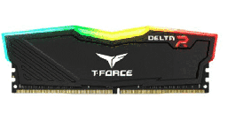 [Dim-27983] MEMORIA RAM DIMM TEAMGROUP T-FORCE DELTA 8GB 1x8GB DDR4 RGB 3200MHZ NEGRA TF3D48G3200HC16C01