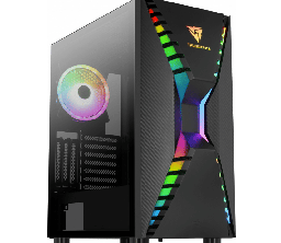 [Dim-cronus] Gabinete Aerocool Cronus Con Ventana Argb Matx Usb3.0 Sin Fuente