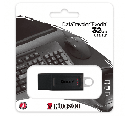 [Dim-DTX/32GB] MEMORIA KINGSTON 32GB USB 3.2 ALTA VELOCIDAD / DATATRAVELER EXODIA DTX/32GB pue