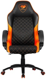 [Dim-28018] SILLA PARA GAMING COUGAR FUSION BLACK/ORANGE MAX 120KG