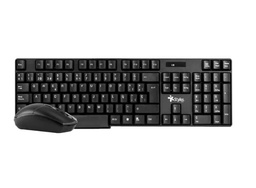 [7503030903240-S] Kit Mouse Y Teclado Stylos InalÁmbrico 105 Teclas, 3 Botones(stpktm3b)